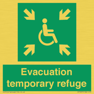 Evacuation temporary refuge